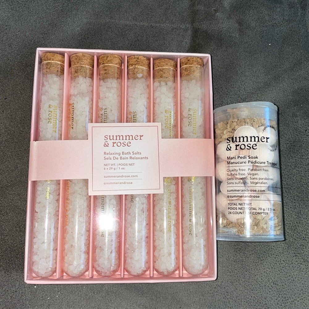 Summer & Rose bath bundle